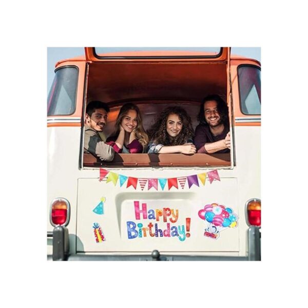 29 imanes de feliz cumpleaños para desfile de coche y