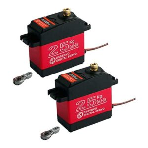 2pcs DS3225 25KG 270 Degree High Torque RC Digital Servo