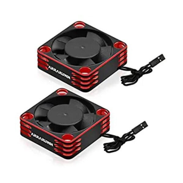 2Pack RC coche motor ventilador de refrigeración disipador