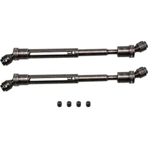 2pcs RC coche 110 Eje De Transmisión Dogbone Metal acero_1