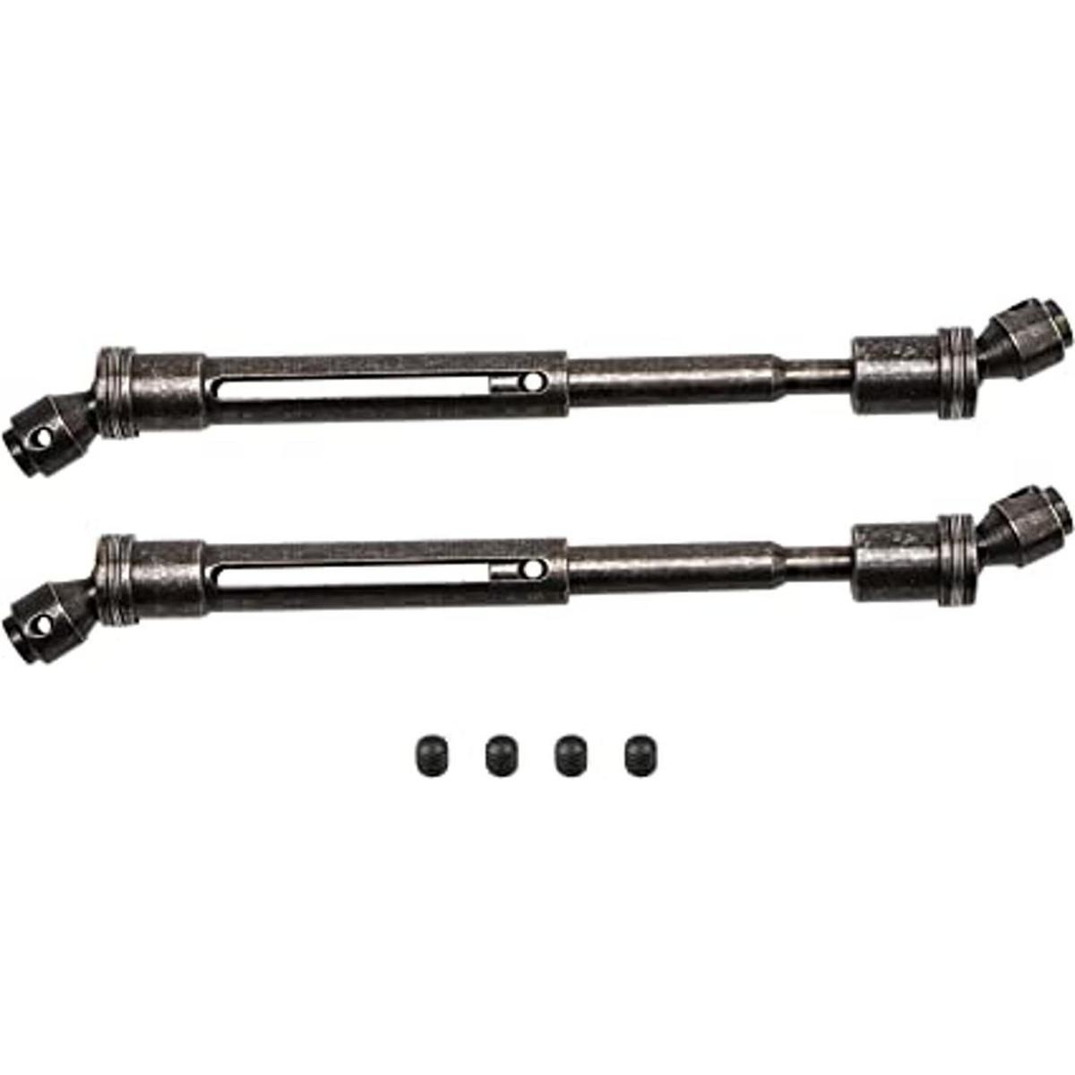 2pcs RC coche 110 Eje De Transmisión Dogbone Metal acero