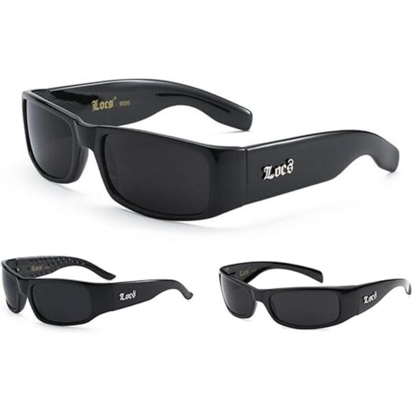 3 Pack locomotoras Mens Hardcore Shades Negro Oscuro Urban_1