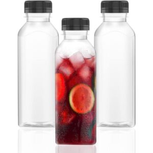 3 botellas de jugo de plástico de 17 onzas recipientes_1