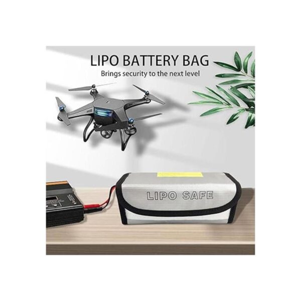 3 bolsas de 7.283 x 2.953 x 2.362 in Lipo Safe Bag_5