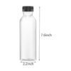 3 botellas de jugo de plástico de 17 onzas recipientes_2