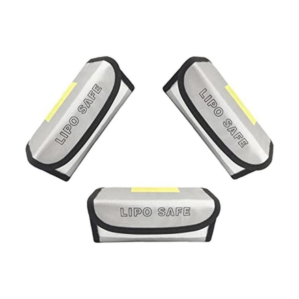 3 bolsas de 7.283 x 2.953 x 2.362 in Lipo Safe Bag