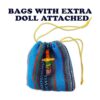3 bolsas con muñecas Worry from Guatemala by 52 6_4