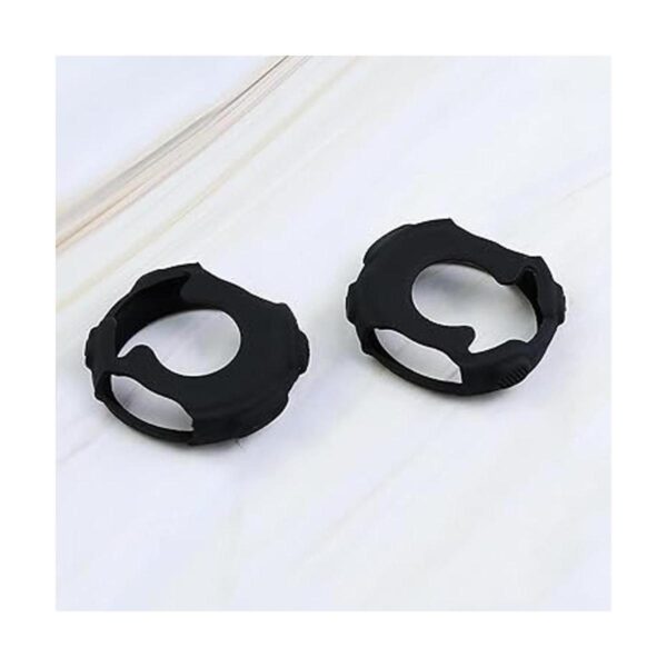 3 fundas de silicona para reloj de pulsera color negro a