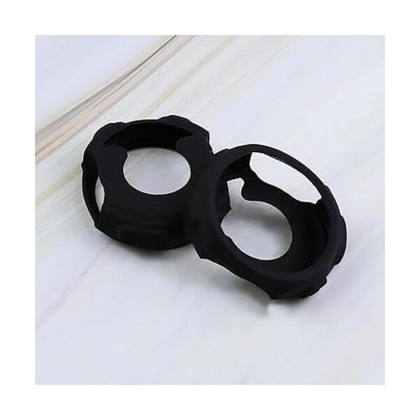 3 fundas de silicona para reloj de pulsera color negro a