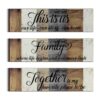 3 letreros de This is Us rústicos para decoración del