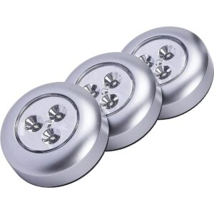 3 luces LED Fulcrum de golpecito funciona con baterías_1