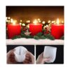 3 moldes de velas de silicona para hacer velas moldes de