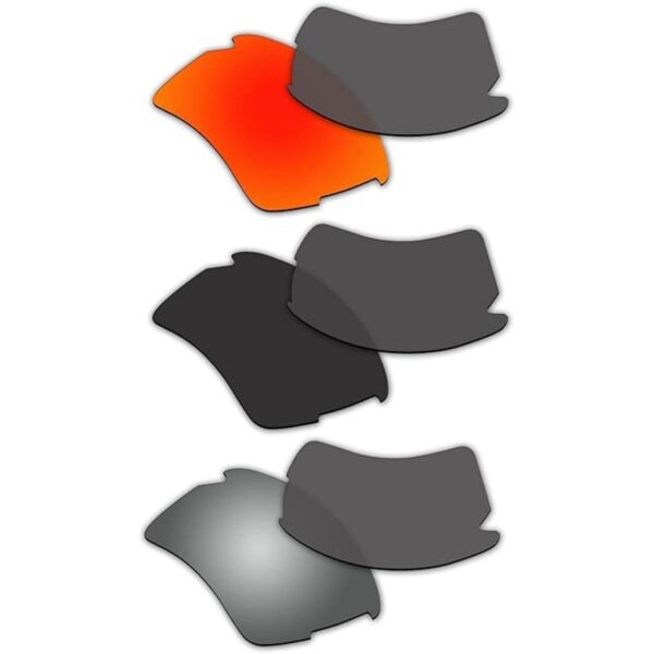 3 par de lentes polarizadas para Oakley Flak 2.0 XL_3