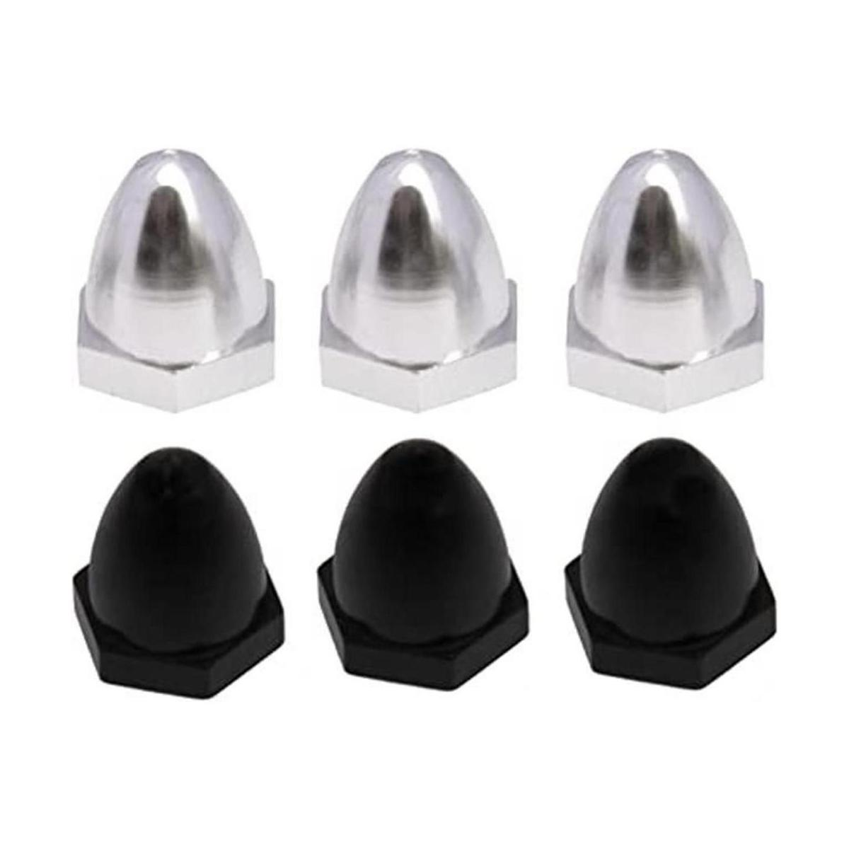 3 pares Vgoohobby Metal M5 Hélice Tuerca Prop Adaptador