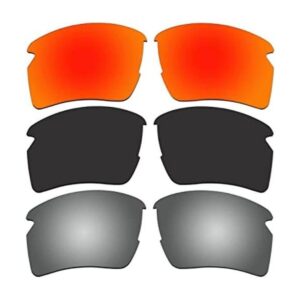 3 par de lentes polarizadas para Oakley Flak 2.0 XL_1