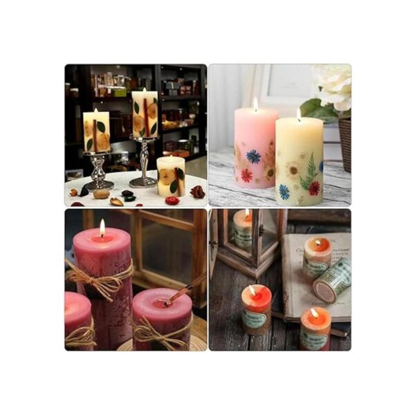3 moldes de velas de silicona para hacer velas moldes de