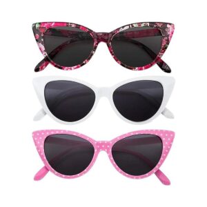 3 pares de gafas de sol para mujer con ojos de gato_1