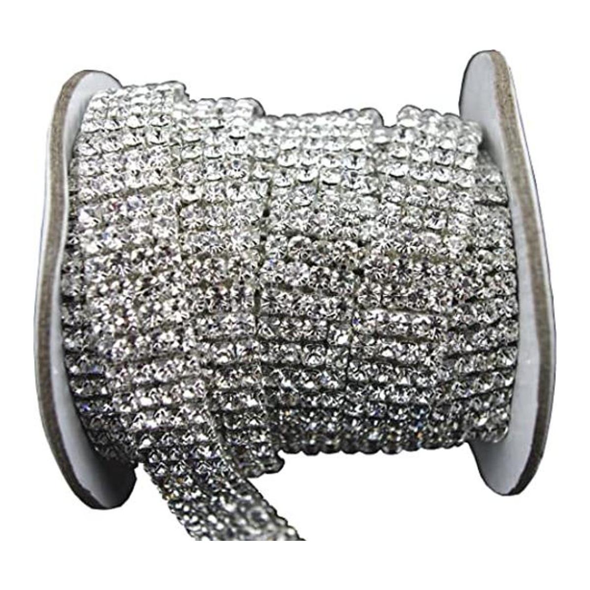 3 pies 1 yarda 4 filas SS16 35 pulgadas de cristal