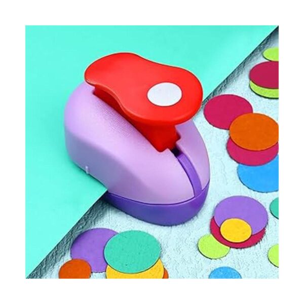 3 perforadores de papel de 1 pulgada con corazón