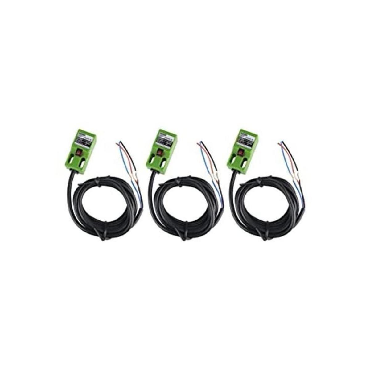 3 piezas SN04N DC NPN Sensor de acercamiento inductivo