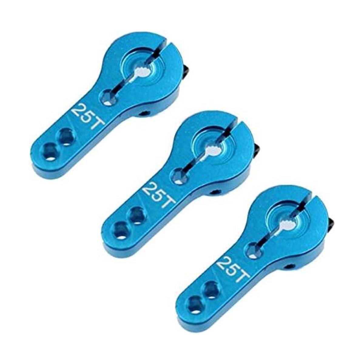 3 piezas Vgoohobby 25T aluminio servo cuernos brazos M3