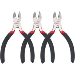 3 piezas Mini alicates de corte diagonal 43 pulgadas_1