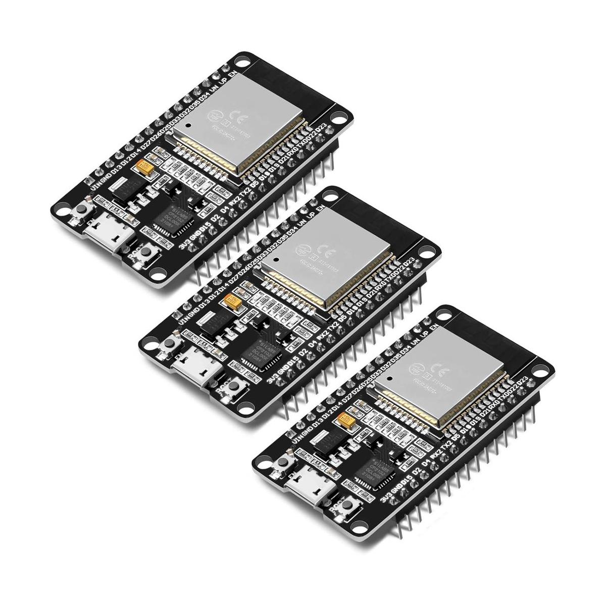 3 piezas ESP WROOM 32 ESP32 placa de desarrollo de 2.4