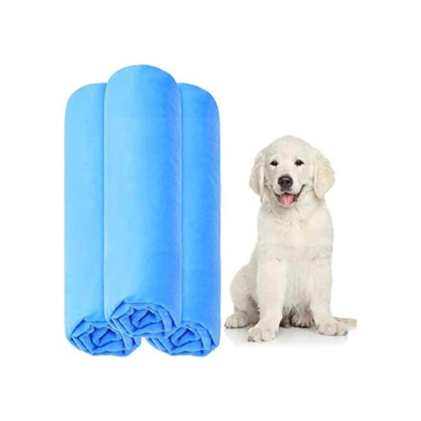 3 piezas absorbente toalla de baño de perro toalla de baño