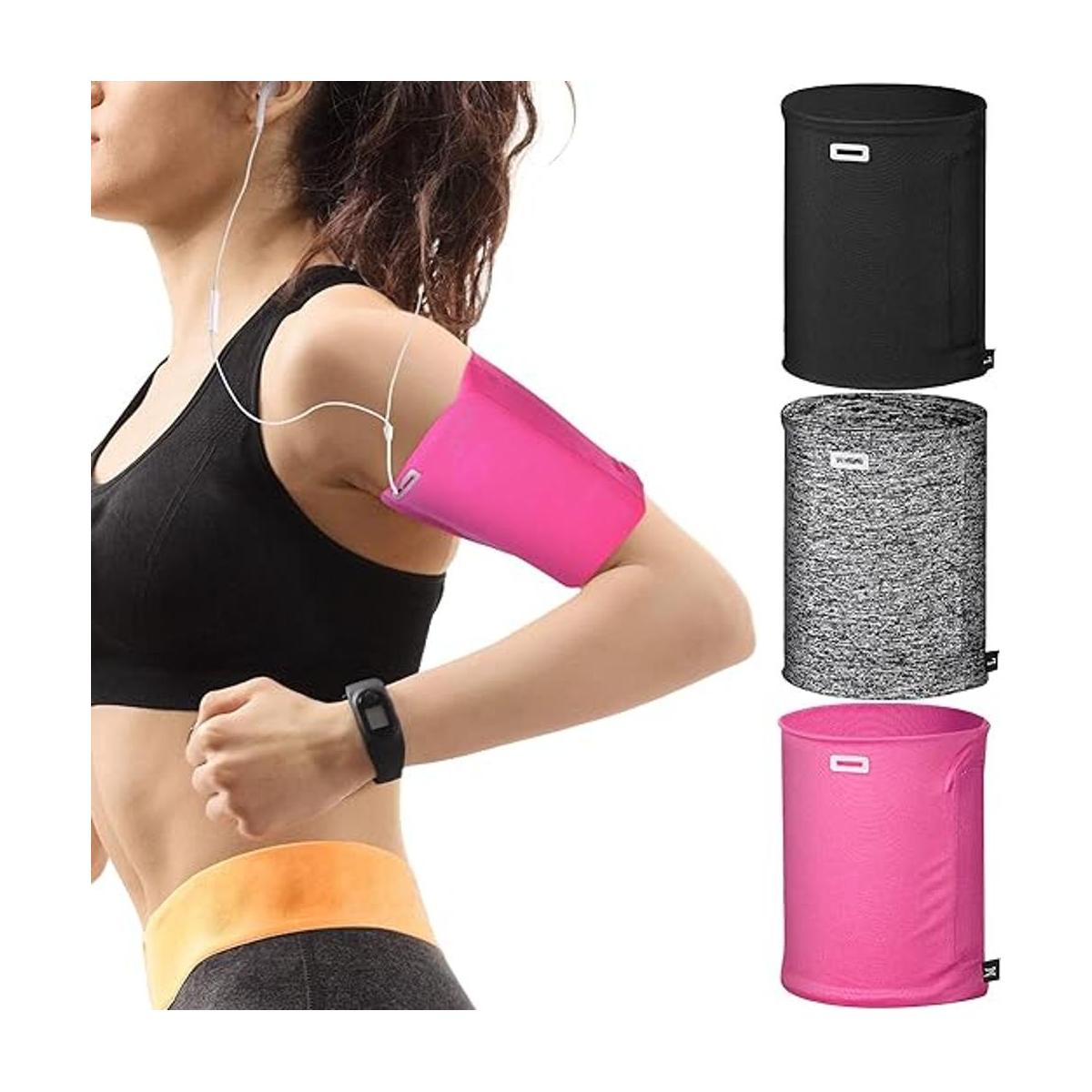3 piezas de brazalete para teléfono móvil para correr