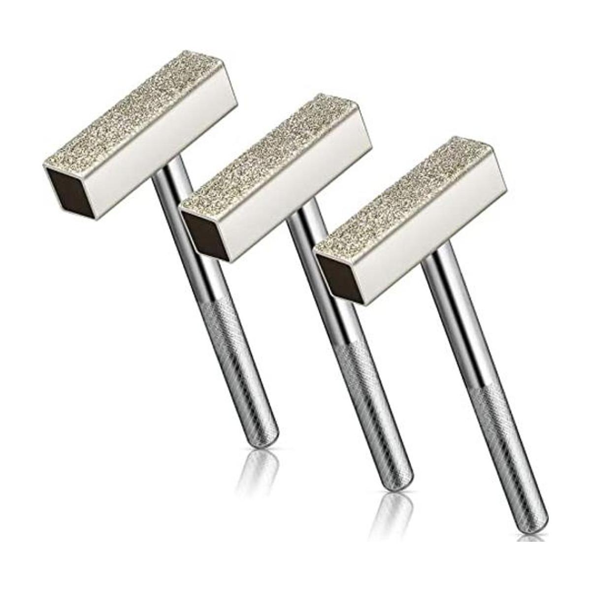 3 piezas de molienda de rueda de diamante de molienda de