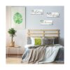 3 piezas de madera de eucalipto cartel de pared bendice