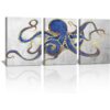 3 piezas de pulpo para pared pintura de animales marinos_1