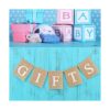 3 piezas de pancarta de bienvenida para bebé pancarta de