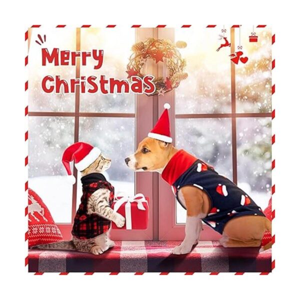 3 piezas de suéter de Navidad para perros pequeños ropa