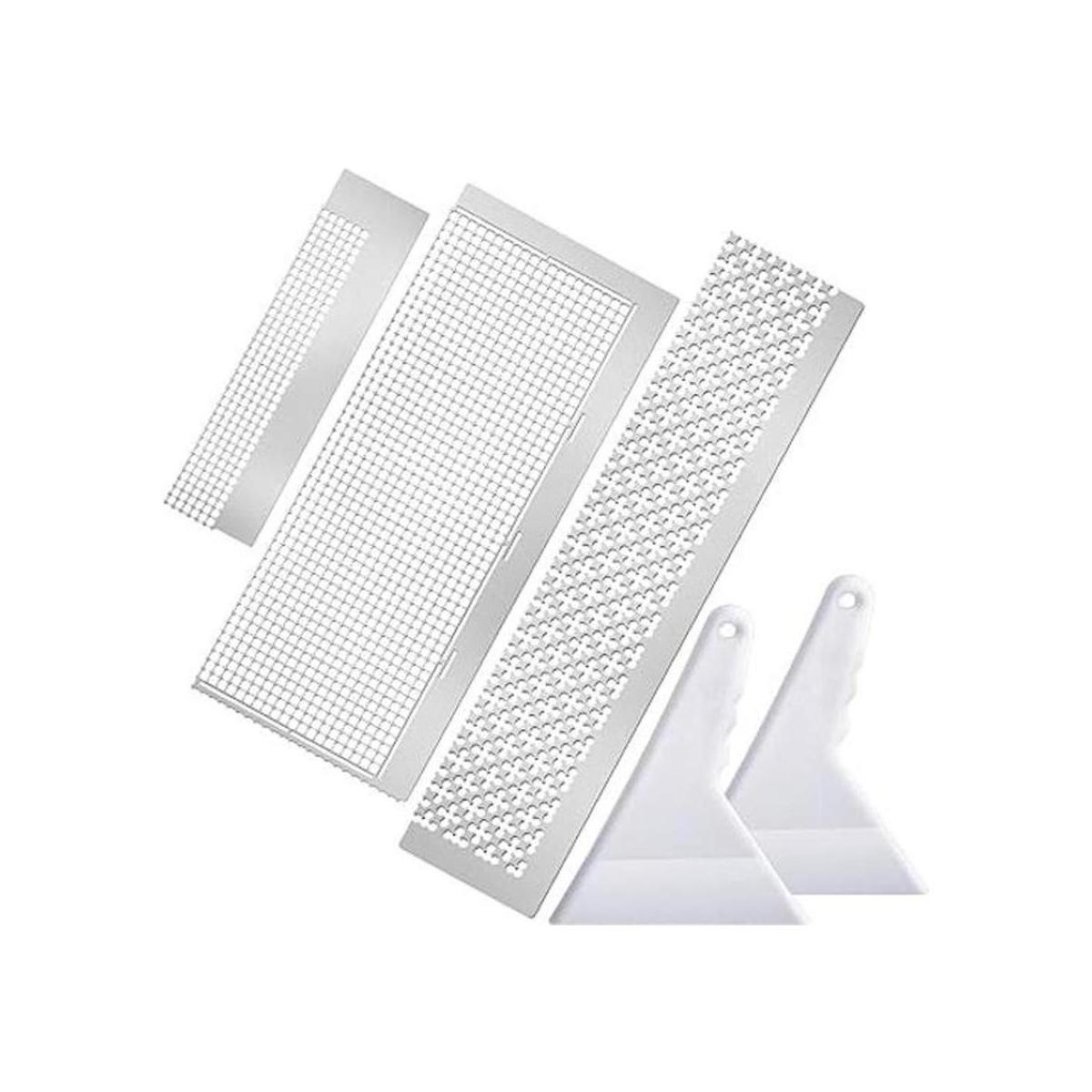 3 reglas de pintura de diamantes de acero inoxidable con