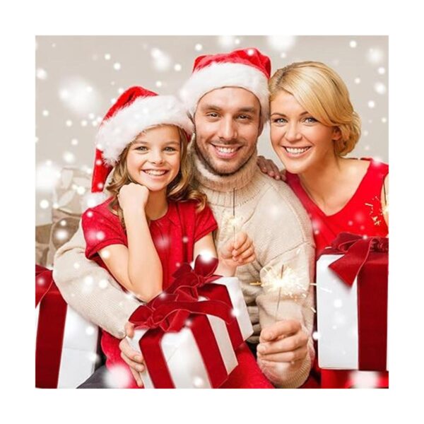 3 rollos de cinta de terciopelo rojo vintage para Navidad