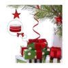 3 rollos de cinta de terciopelo rojo vintage para Navidad