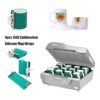 3 unids 15OZ sublimación silicona taza envuelve 3D