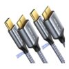 3.3 pies 6.6 pies cable USB C a micro B paquete de 2