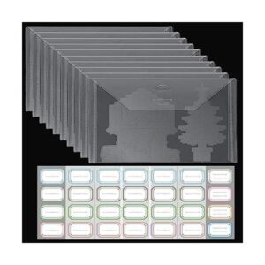 30 bolsas de almacenamiento de plástico transparente para_1