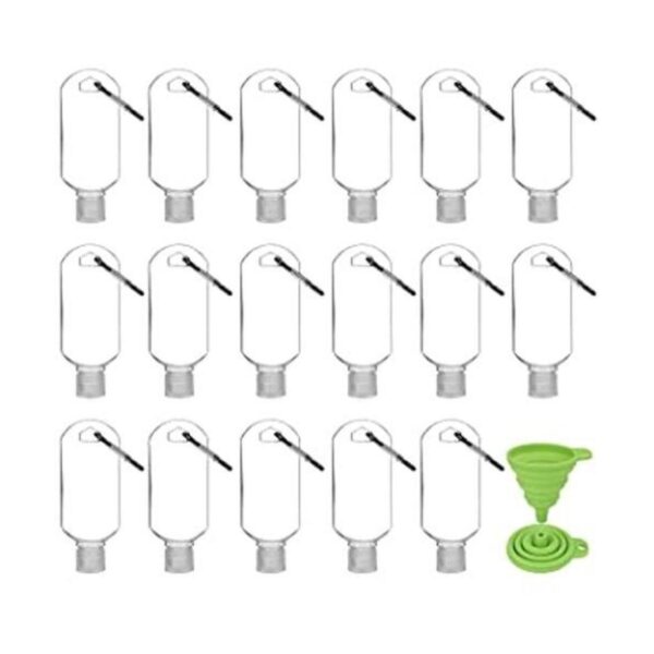 30 botellas de viaje con llavero de 2.03 oz2.0 fl oz_1