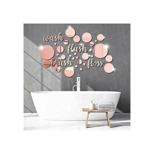 30 calcomanías de pared de baño cepillo de lavado_1