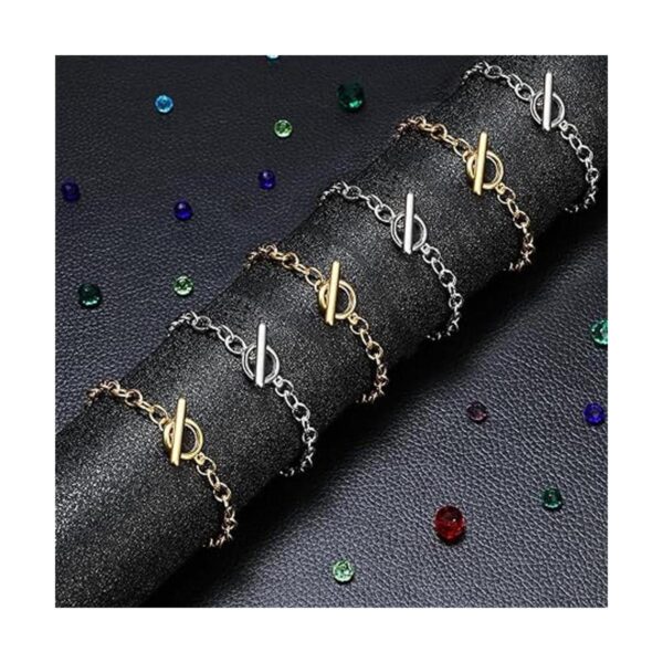 30 cadenas de pulsera con cierre de palanca OT cadenas de