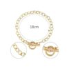 30 cadenas de pulsera con cierre de palanca OT cadenas de