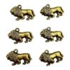 30 colgantes de bronce antiguo de león de animales para_2