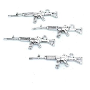 30 dijes de plata tibetana para subametralladora de plata_1