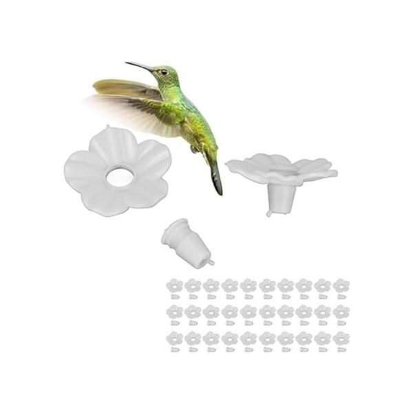 30 juegos de comederos de colibríes de repuesto para