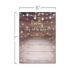 30 invitaciones para la ducha de bebé para niño o niña con_4