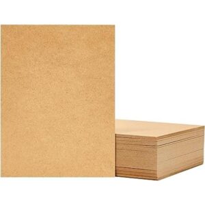 30 hojas de tableros de madera MDF finos para