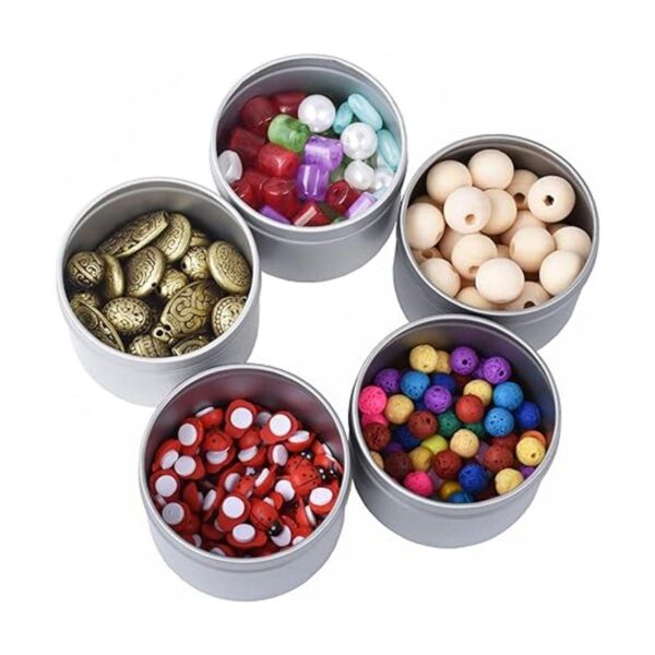 30 latas de metal para velas de 4 oz recipientes de